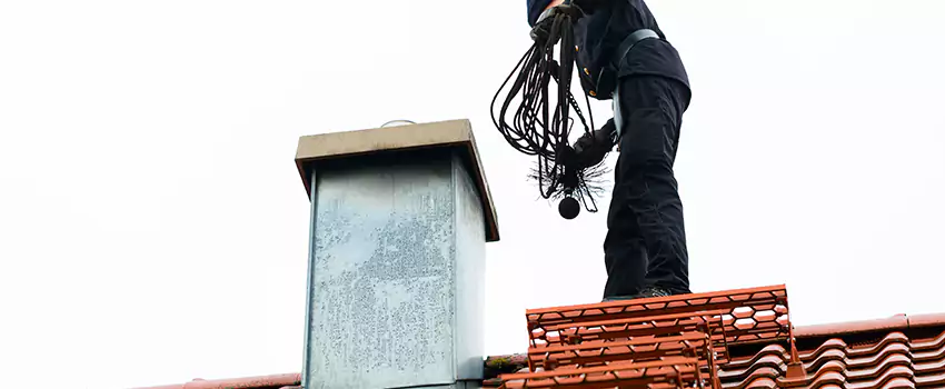 Chimney Brush Cleaning in Herndon, Virginia