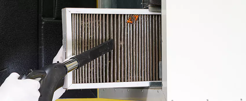 Clogged Air Duct Cleaning Process in Herndon, VA