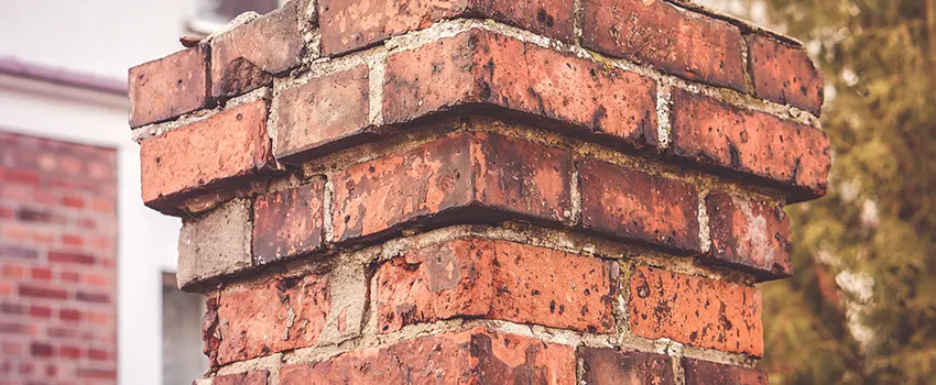 Cracked Chimney Bricks Repair Cost in Herndon, Virginia
