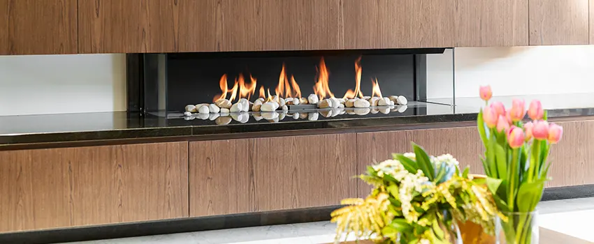 Double-height Fireplace Design Refurbishment in Herndon, Virginia